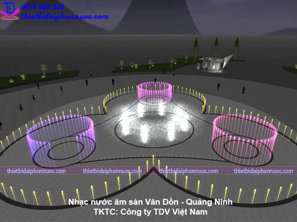 Đon vị thiết kế nhạc nước 5