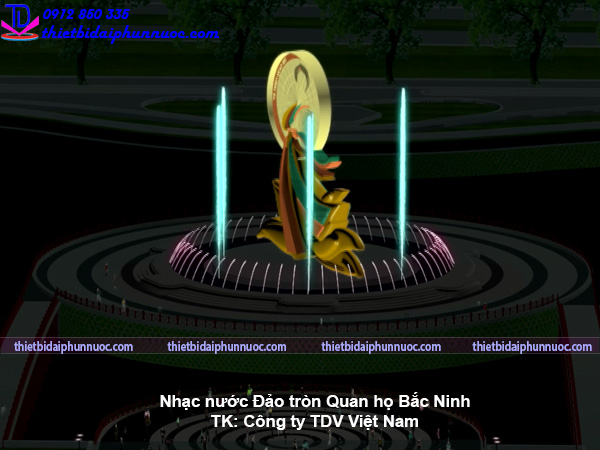 Đơn vị thiết kế nhạc nước 7