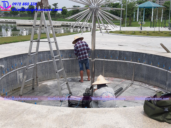 Đài phun nước bể nổi 4