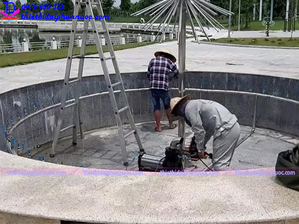 Đài phun nước bể nổi 5