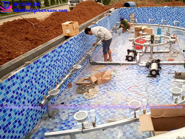 Đài phun nước hình bán nguyệt 1