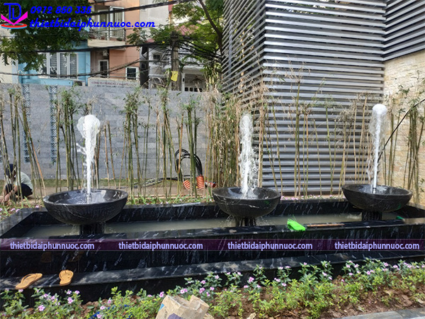 Làm đài phun nước mini 3