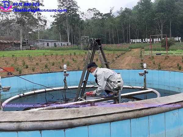 Cải tạo đài phun nước thung lũng hoa Cẩm Thủy 5