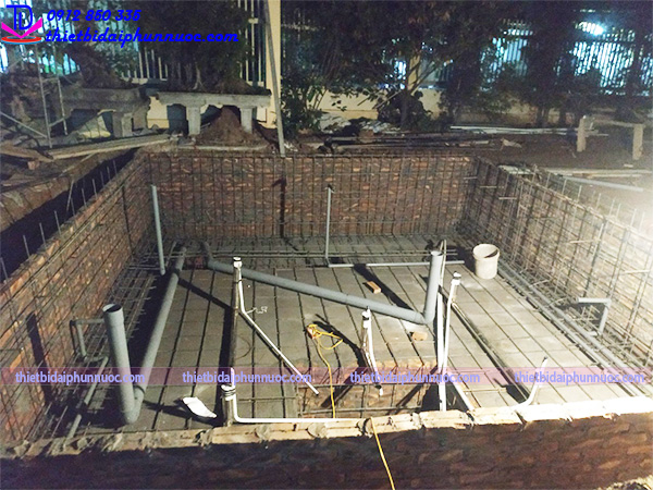 Đài phun nước khuôn viên biệt thự 1