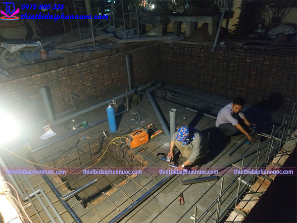 Đài phun nước khuôn viên biệt thự 2