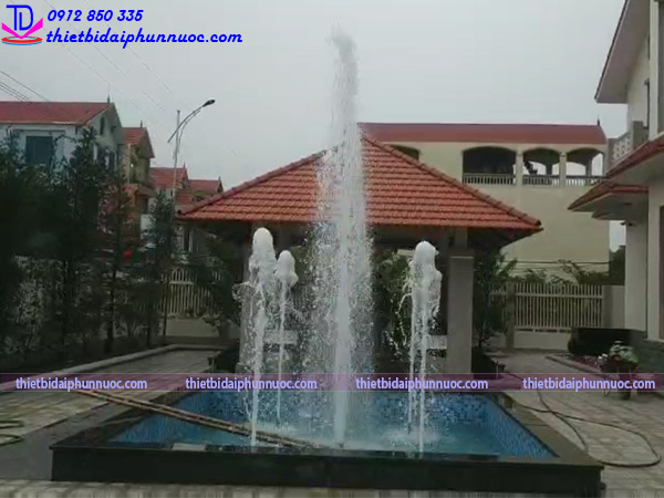 Đài phun nước khuôn viên biệt thự 4