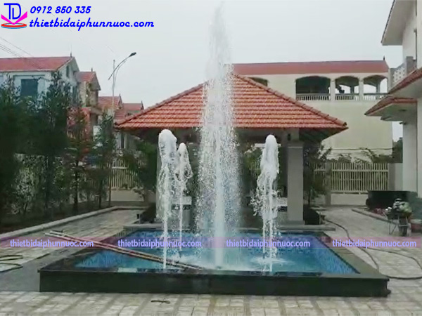 Đài phun nước khuôn viên biệt thự 5