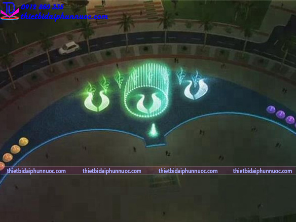 Thiết kế nhạc nước quảng trường 1