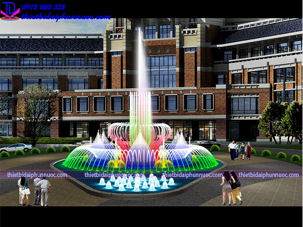 Thiết kế nhạc nước quảng trường 12