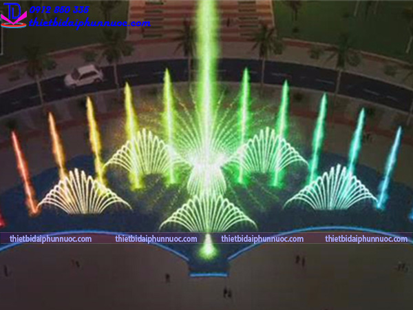 Thiết kế nhạc nước quảng trường 2