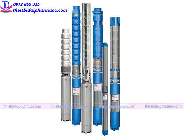 Máy bơm chìm 3 pha trục đứng MBH lắp cho đài phun nước 5