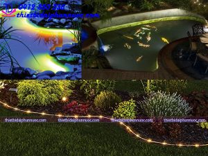 Đèn âm nước hồ cá Koi đủ công suất 3W, 6W, 9W, 12W 3