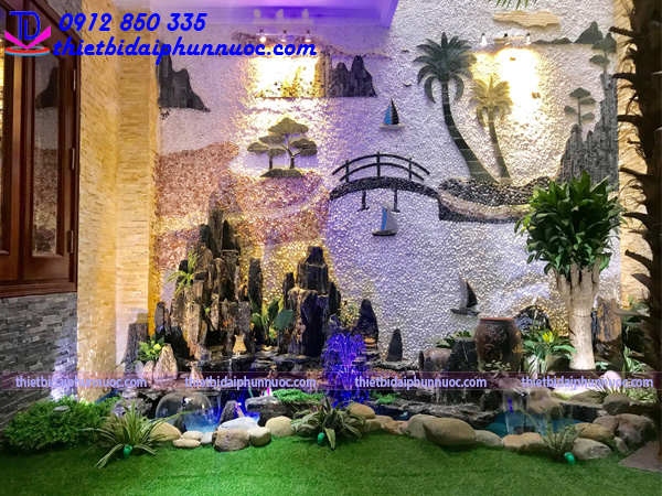 Đèn hòn non bộ - Đèn chiếu sáng trang trí non bộ bền - đẹp - rẻ 2