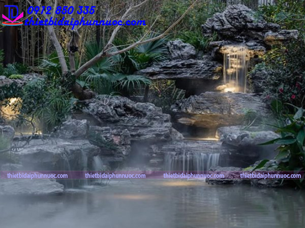 Đèn hòn non bộ - Đèn chiếu sáng trang trí non bộ bền - đẹp - rẻ 4