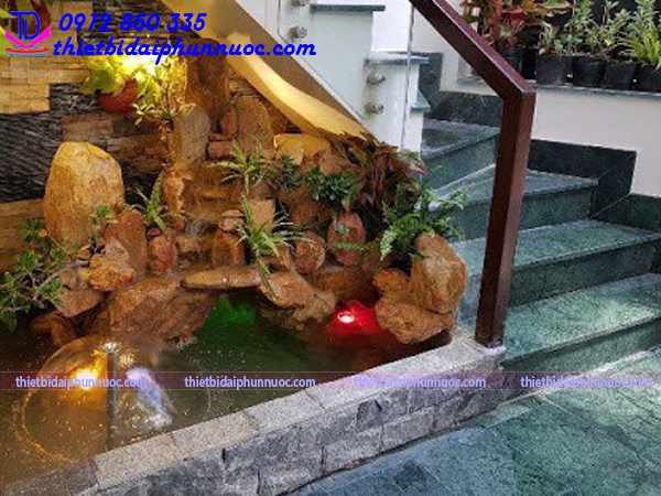 Đèn hòn non bộ - Đèn chiếu sáng trang trí non bộ bền - đẹp - rẻ 5