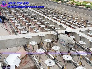 Quảng trường nhạc nước bãi biển khu đô thị Phương Đông 3