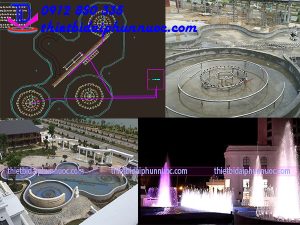 Dự toán chi phí làm đài phun nước 1