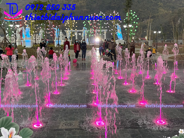 Nhạc nước âm sàn công viên Artemis - Chiềng An - Sơn la 14