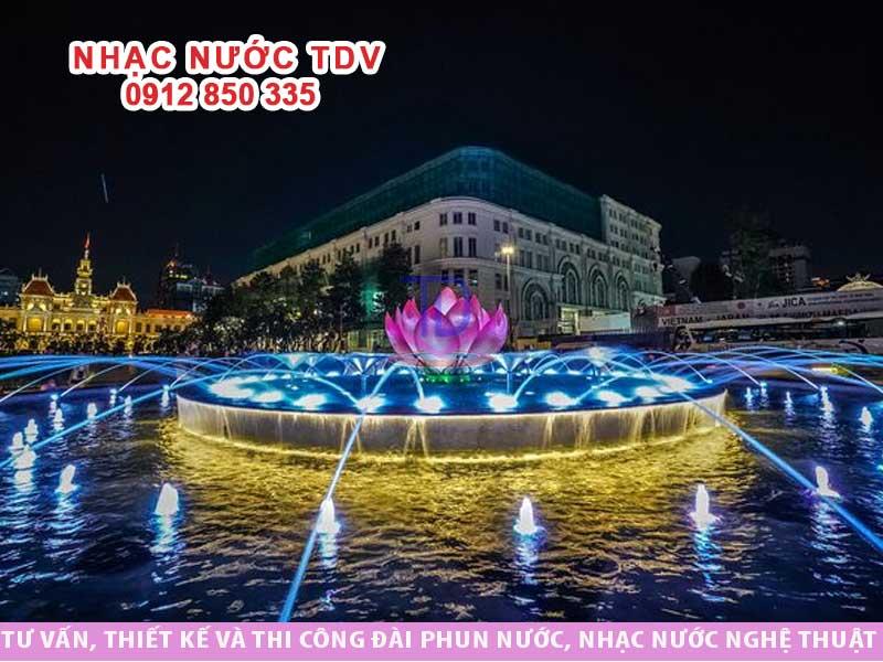 Lợi ích khi lắp đặt đài phun nước hoa sen cho công trình