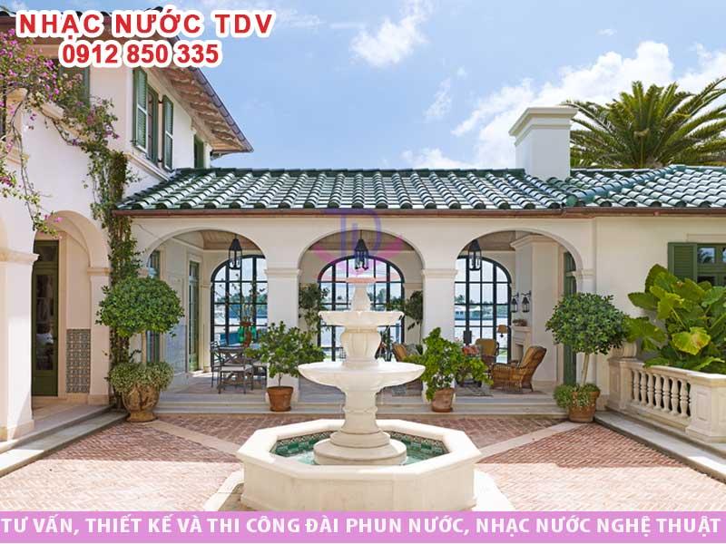 TDV Việt Nam  - Đơn vị chuyên thiết kế và thi công đài phun nước cho các công trình nhà ở, khách sạn, nhà hàng, quán café…