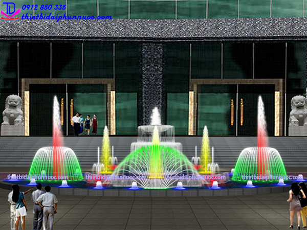 Nhạc nước khu đô thị là một hệ thống trình diễn nghệ thuật kết hợp hài hòa giữa âm nhạc, ánh sáng và chuyển động của nước.