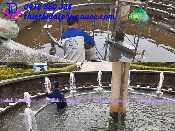 Đơn vị thi công đài phun nước kiến trúc uy tín