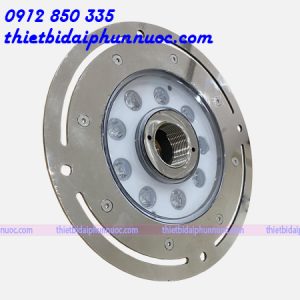 Đèn âm nước bánh xe 27W RGB lắp cho đài phun nước