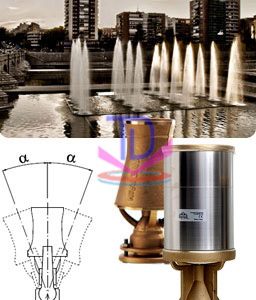 Đầu phun nước hình cây thông Cascader Jet