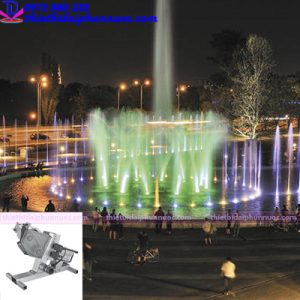 Đầu phun nước nghệ thuật Multi Directional Drive 2D