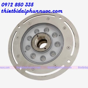Đèn âm nước dạng bánh xe 9W đổi màu