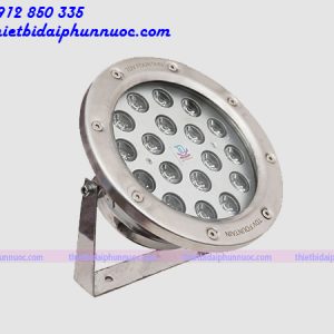 Đèn Led âm nước 54W cho đài phun nước