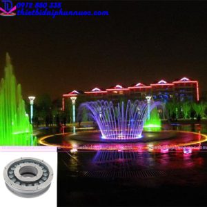 Đèn Led âm nước dạng bánh xe 18W đổi màu