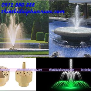 Đầu phun hình bông hoa, pháo hoa, vòi chùm